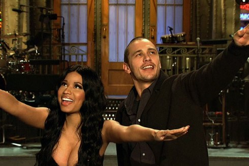 nicki-minaj-james-franco-snl